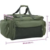 vidaXL Angeltasche Dunkelgrün 84 x 35 x 35 cm