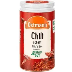 Ostmann Chili Bird ́s Eye Gewürz, 35,0 g