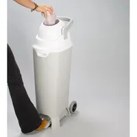 Diaper Champ ONE Maxi Handsfree Plus Geruchsdichter Windeleimer 1 St grau