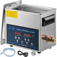 VEVOR 6l Digitaler Ultraschallreiniger Ultraschallreinigungsgerät 0-80°C Mit Heizung