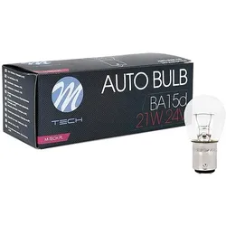 Glühlampe M-TECH BA15d 21W CLEAR 24V