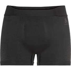 Odlo Herren SUW Bottom Boxer Performance Warm Eco Boxershorts - Black / New Odlo Graphite Grey - S