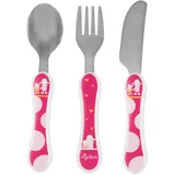 Sigikid 25421 - Besteck-Set Schaf Schnuggi, 3 tlg. r PET Kindergeschirr