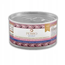PERRO Gourmet Kaninchen mit Karotten 200g Monoproteinfutter für ausgewachsene Hunde