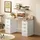 Homcom Schreibtisch 140 x 53 x 75 cm Weiß