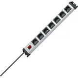 Kopp Steckdosenleiste 1,40 m Silber 7 St.