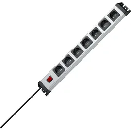 Kopp Steckdosenleiste 1,40 m Silber 7 St.