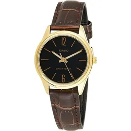 Casio COLLECTION Damenuhr Braun (Ø 28 mm) - Braun/Gold/Schwarz