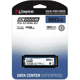 Kingston Data Center DC2000B - SSD - Enterprise - 960 GB - intern - M.2 2280 - PCIe 4.0 x4 (NVMe)