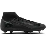 Nike Mercurial Superfly 10 Academy SG-Pro High-Top-Fußballschuh - Schwarz, 44