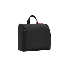 Reisenthel toiletbag XL schwarz - praktischer Kulturbeutel mit Haken, wasserabweisendes Material