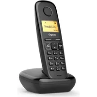 Gigaset A170 Solo, DECT-Telefon, Anrufer-Identifikation, Schwarz