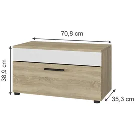 Vicco Regal Berno 70,8 x 38,9 x 35,3 cm