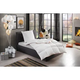 RIBECO "Kalle", weiß Gans 135x200 cmweiß warm (54161)