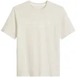 Marc O'Polo T-Shirt Rundhals Beigegrau S