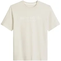 Marc O'Polo T-Shirt Rundhals Beigegrau S