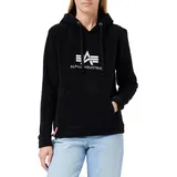 Alpha Industries Basic Hoody Polar Fleece Wmn Kapuzensweat für Damen Black