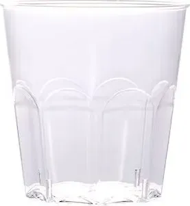 BJ Einwegbecher für Fluggesellschaften, achteckige Becher, 200 ml, 50 Stück pro Packung