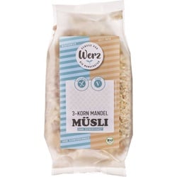 Werz 3-Korn-Vollkorn-Mandel-Müsli glutenfrei bio