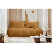 Kaiser Dreisitziges Sofa Piano, mit Schlaffunktion Golden