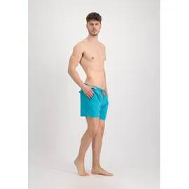 Alpha Industries Basic Badeshorts Blue Lagoon M