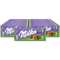 Milka Tafleschokolade Ganze Nuss 95 g, 17er Pack