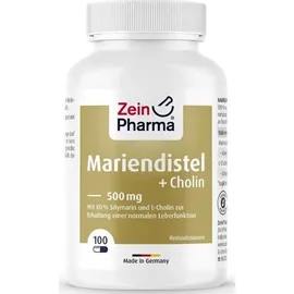 ZeinPharma Mariendistel + Cholin 500 mg Kapseln 100 St.