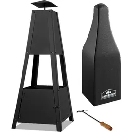 Gardebruk Feuerschale Feuerstelle Ø 102 cm Schwarz