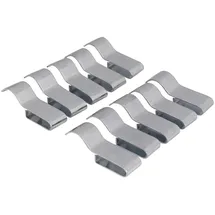 LAS Kabelklemmen 12 x 43 mm verzinkt 10 Stück Kabelhalter Fixierung Kabel