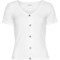 LASCANA Kurzarmshirt Damen weiß Gr.44/46