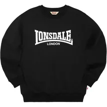 Lonsdale Welham Sweatshirt Schwarz/Weiß L