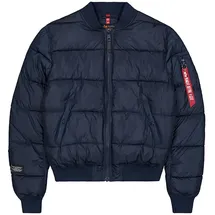 Alpha Industries Ma-1 Logo Puffer Ultra Navy 2XL