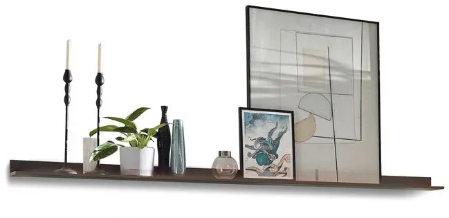Musterring Wandregal Kara-Frame Lack Grau Anthrazit