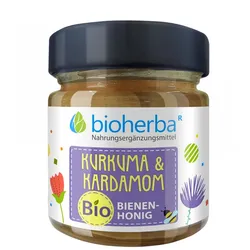 Kurkuma & Kardamom Bio-Bienenhonig 280 g