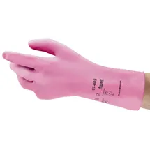 Ansell 87085075 Alphatec® Baumwollvelour Chemiekalienhandschuh Größe (handschuhe): 8 En 388:2016, EN 420-2003, EN 374-5, EN