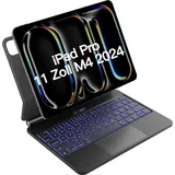 Inateck Magic Keyboard für iPad Pro 11 2024 M4 Schwarz