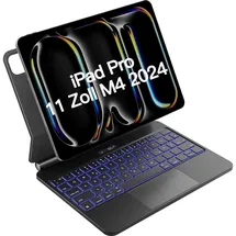 Inateck Magic Keyboard für iPad Pro 11 2024 M4 Schwarz