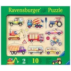 RAVENSBURGER 3670 Kinderpuzzle Auf der Strasse