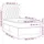 vidaXL Boxspringbett 100 x 200 cm Schwarz