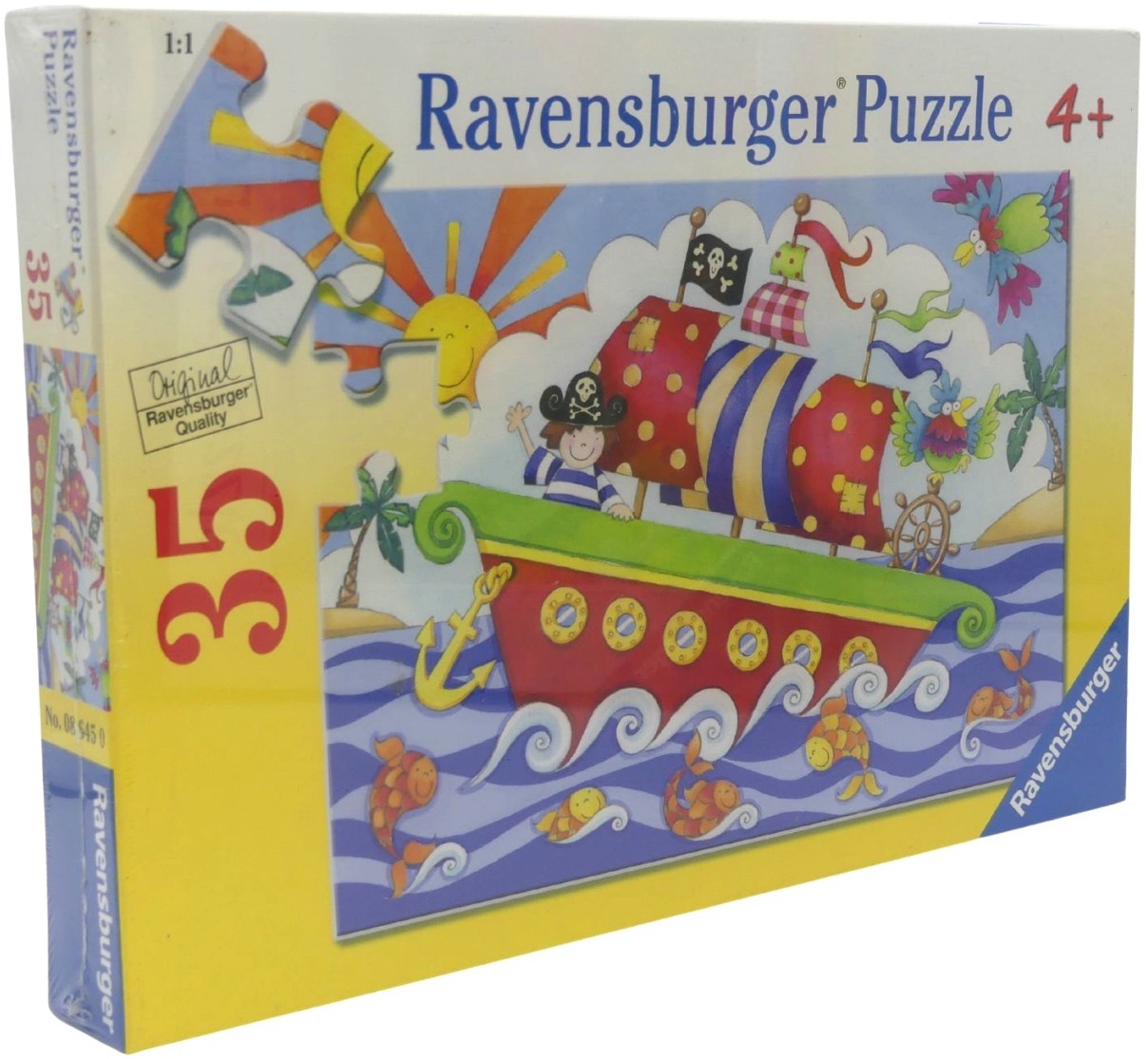 Ravensburger Puzzle Segelschiff My Sailing Ship 086450 35 Teile 21 x 30 cm NE...