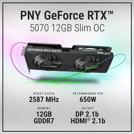 PNY GeForce RTX 5070 Slim OC 12 GB GDDR7