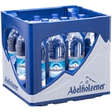 Adelholzener Mineralwasser Classic Glas Flasche MEHRWEG mit Kasten 12x 0,75L