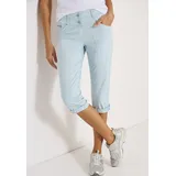 Cecil Style YorkStyle NewYork Slim Fit 3/4-Hose Blau 34