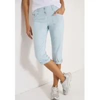 Cecil Style YorkStyle NewYork Slim Fit 3/4-Hose Blau 34