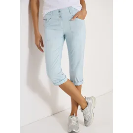 Cecil Style YorkStyle NewYork Slim Fit 3/4-Hose Blau 34