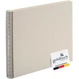 Goldbuch Spiralalbum Bella Vista 35x30cm sandgrau| Preis nach Code OSTERN