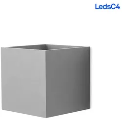 LEDS C4 Wandleuchte KUB LED 4,3W 3000K grau 271lm LEDS-05-3220-34-34