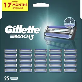 Gillette Mach3 Rasierklingen 25 St.