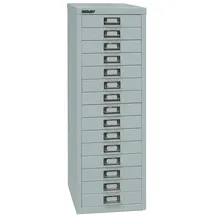 BISLEY MultiDrawer Schubladenschrank 27,9 x 38 x 86 cm silber