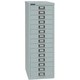 BISLEY MultiDrawer Schubladenschrank 27,9 x 38 x 86 cm silber